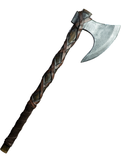 Stean LARP Axt Einhand Trollfelsen gedreht Stean LARP Axt Einhand Trollfelsen gedreht